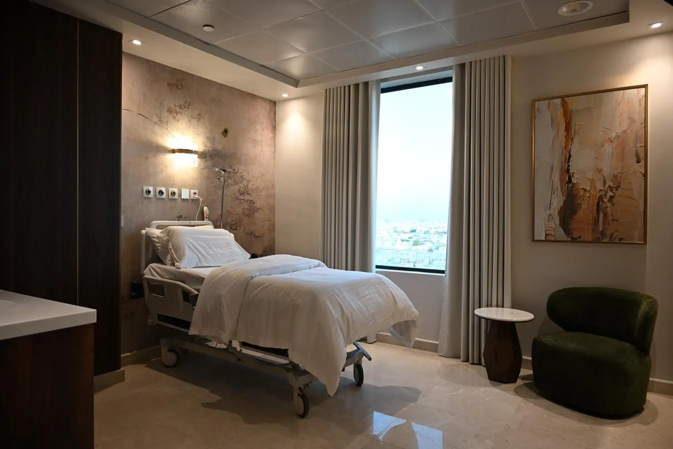 Bedroom with window view