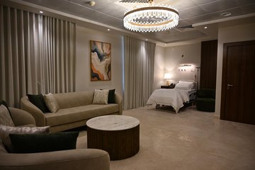 Lounge and bedroom